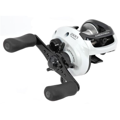 The popular Shimano Chronarch 200 E Series Casting Reels are the recent  recipients of a facelift and some minor adjustments. Now more affordable,  they still provide the smooth, lightweight performance that anglers